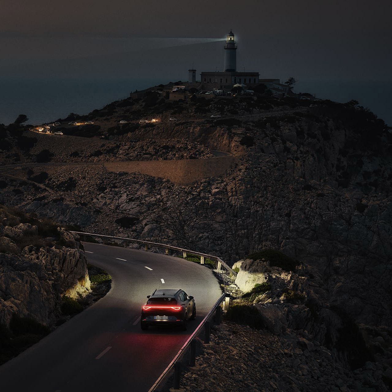 CUPRA Formentor eHybrid bei Nacht