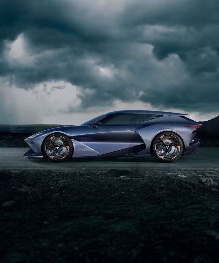CUPRA DarkRebel Seitenansicht