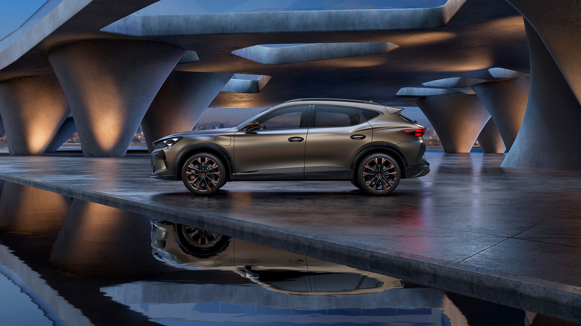 Seitenansicht des CUPRA FORMENTOR