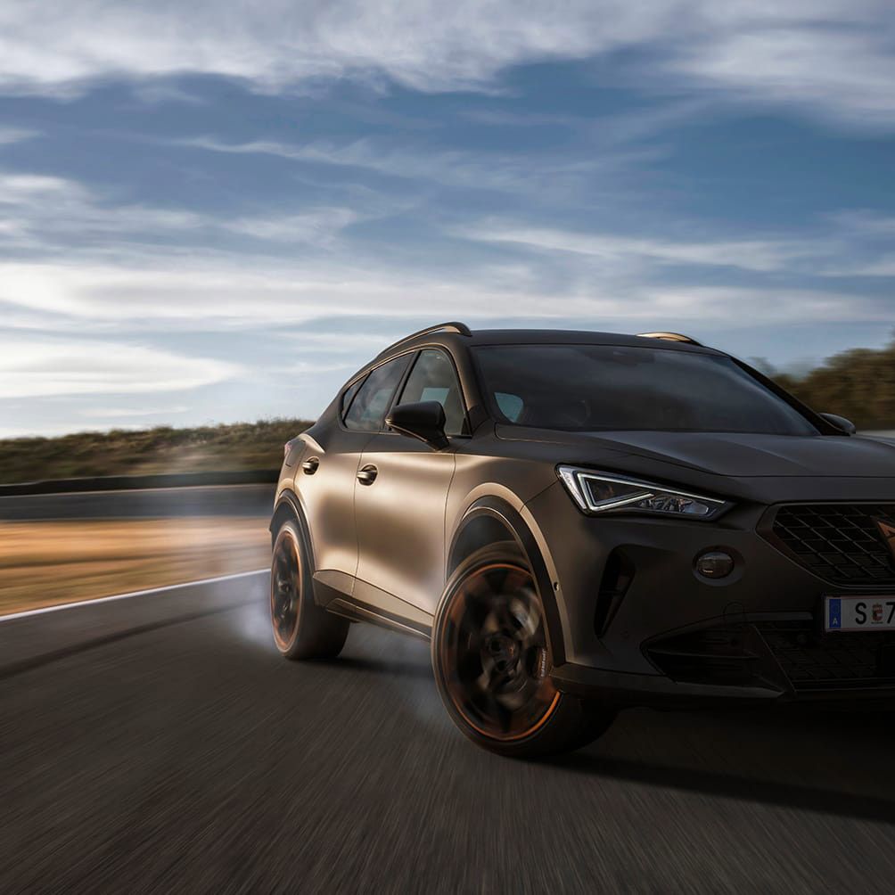CUPRA Formentor VZ5 in Fahrt