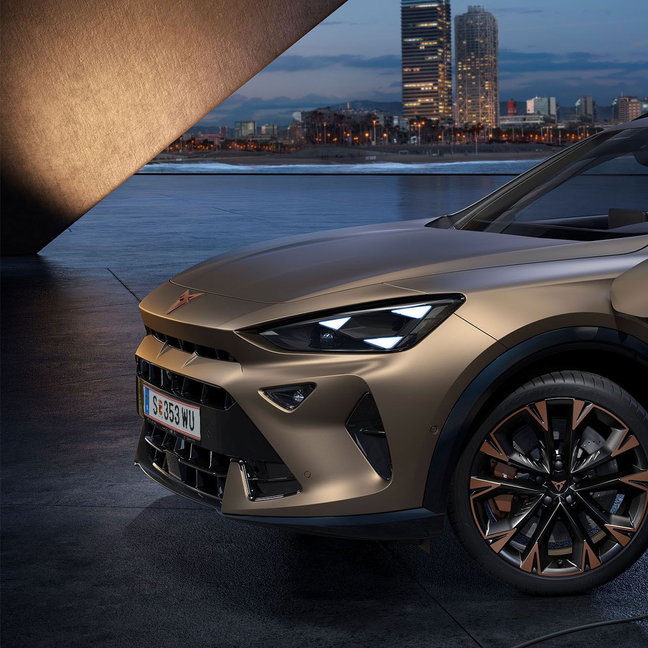 Detailansicht CUPRA Formentor beim Laden