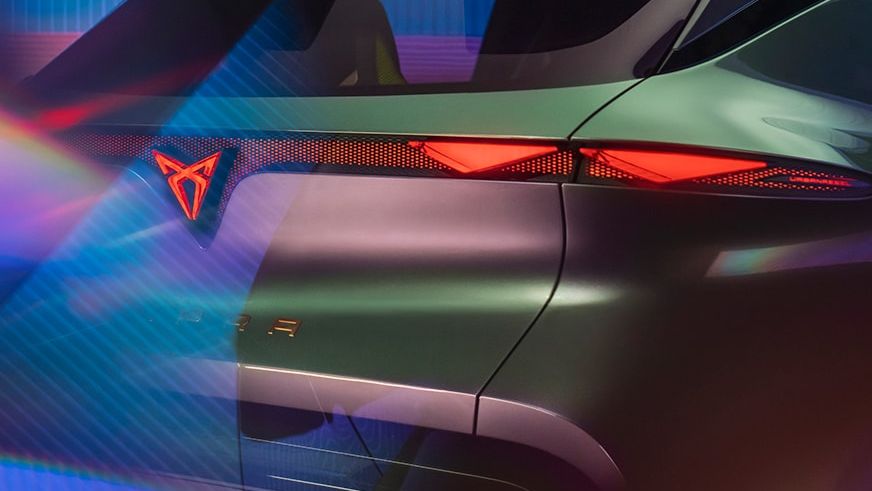 CUPRA UrbanRebel Heckansicht Detail