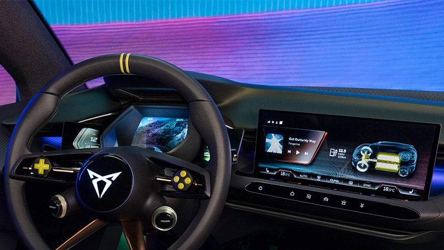 CUPRA UrbanRebel Lenkrad